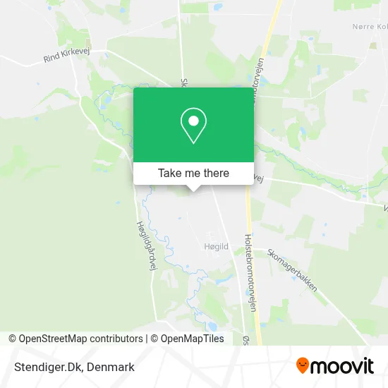 Stendiger.Dk map