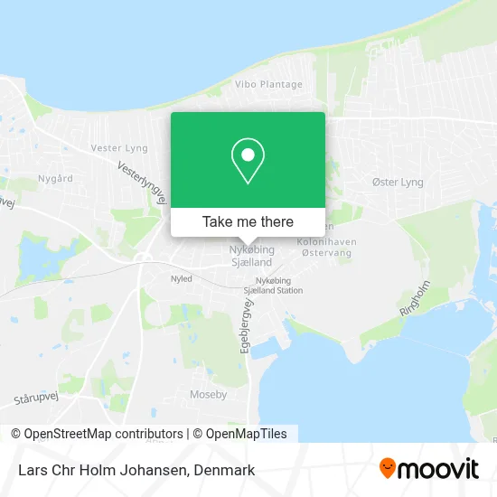 Lars Chr Holm Johansen map
