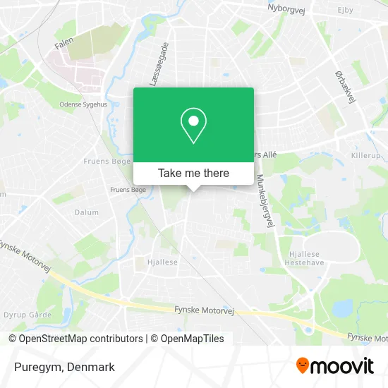 Puregym map