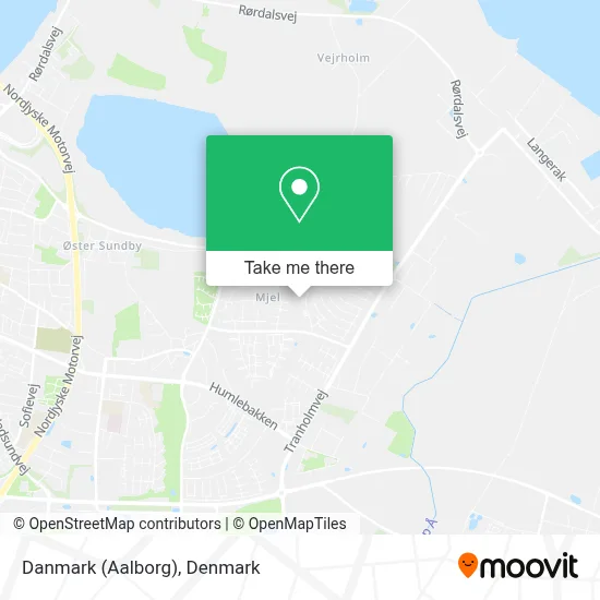 Danmark (Aalborg) map