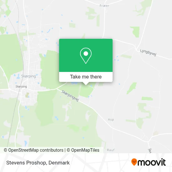 Stevens Proshop map