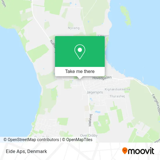 Eide Aps map