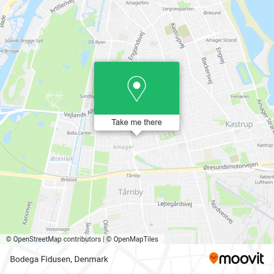 Bodega Fidusen map