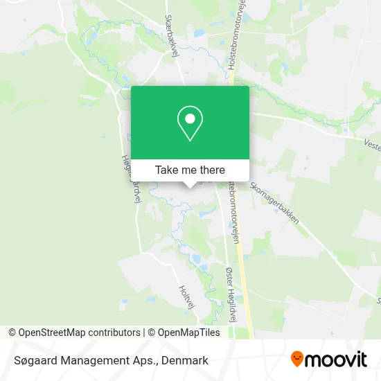 Søgaard Management Aps. map