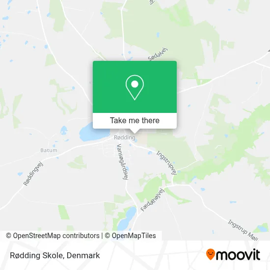 Rødding Skole map