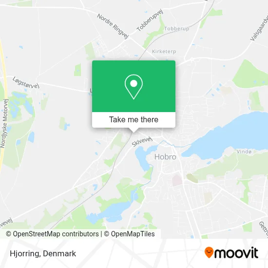 Hjorring map