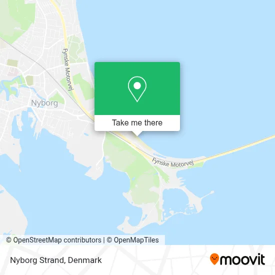 Nyborg Strand map