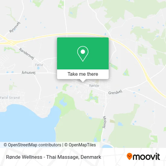 Rønde Wellness - Thai Massage map