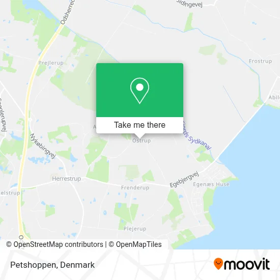 Petshoppen map