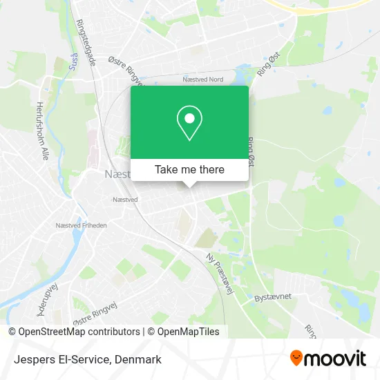 Jespers El-Service map