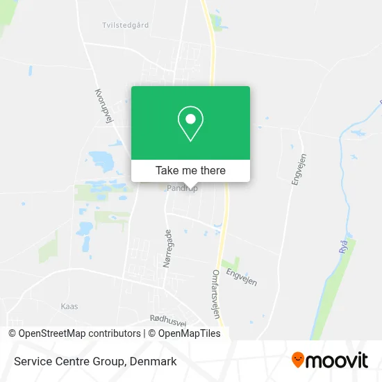 Service Centre Group map