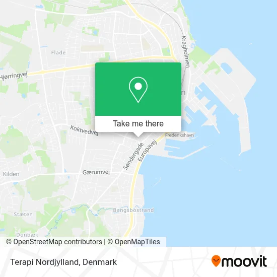 Terapi Nordjylland map