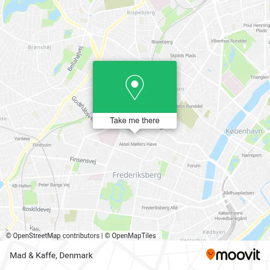 Mad & Kaffe map