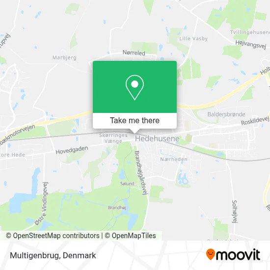 Multigenbrug map