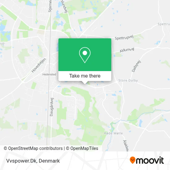 Vvspower.Dk map