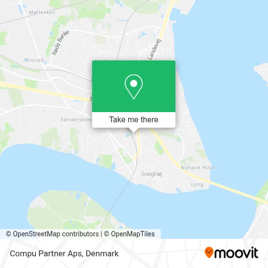 Compu Partner Aps map