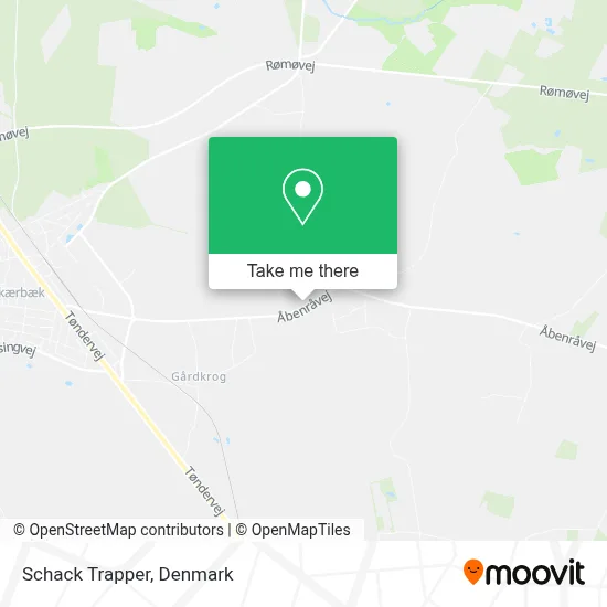 Schack Trapper map