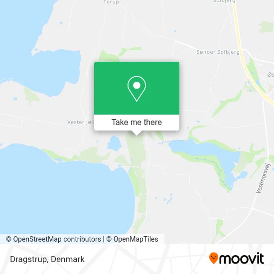 Dragstrup map