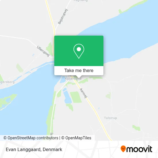 Evan Langgaard map