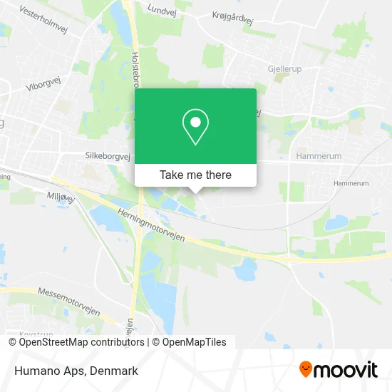 Humano Aps map