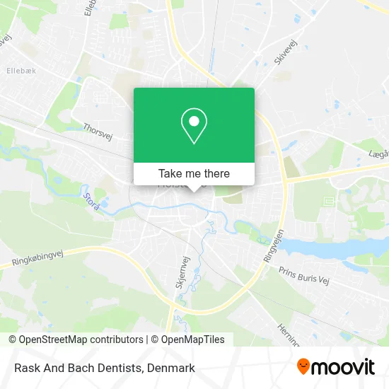 Rask And Bach Dentists map