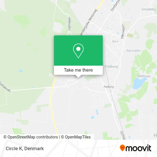Circle K map