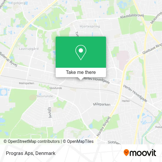Progras Aps map