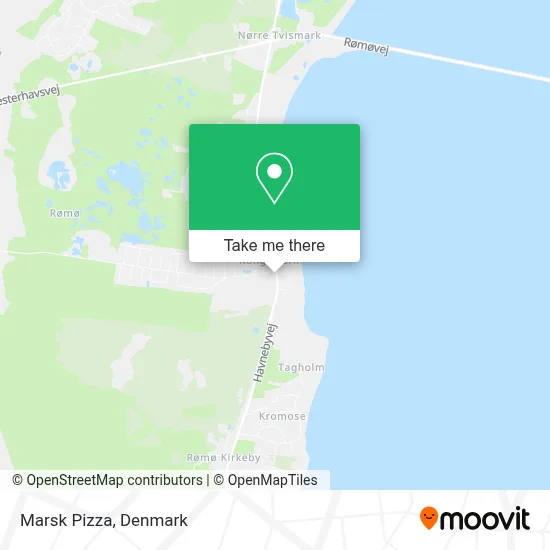 Marsk Pizza map