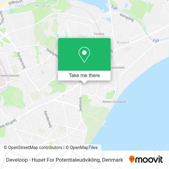 Develoop - Huset For Potentialeudvikling map