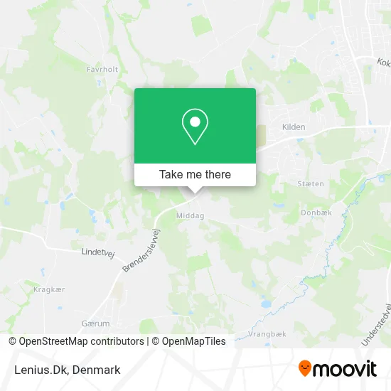 Lenius.Dk map