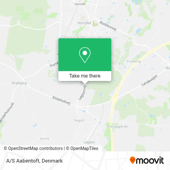 A/S Aabentoft map