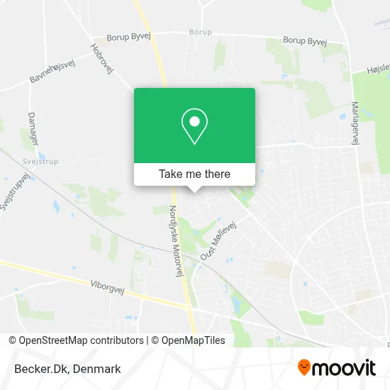 Becker.Dk map