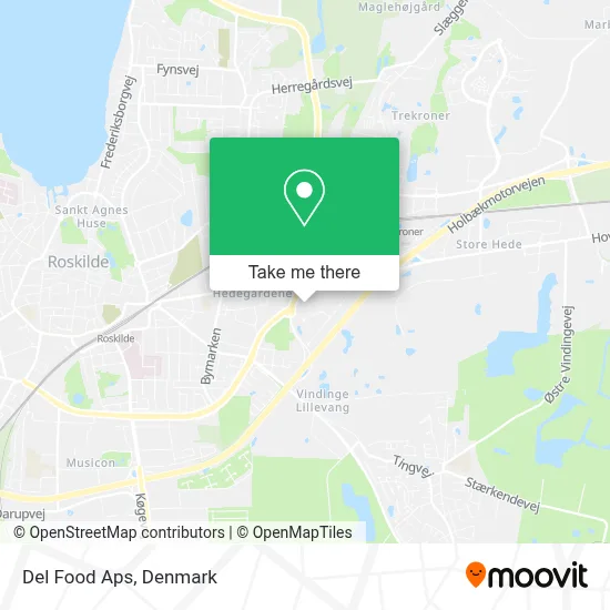 Del Food Aps map