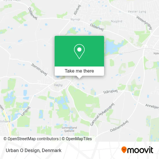 Urban O Design map