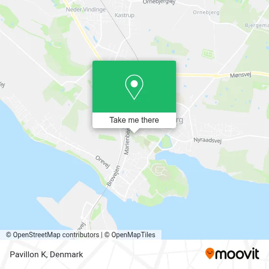 Pavillon K map