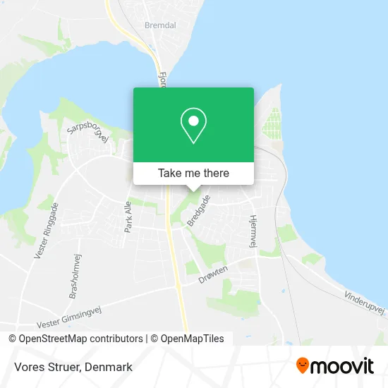 Vores Struer map
