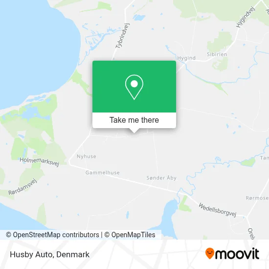 Husby Auto map