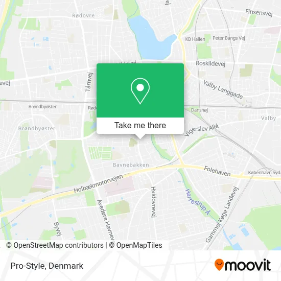 Pro-Style map
