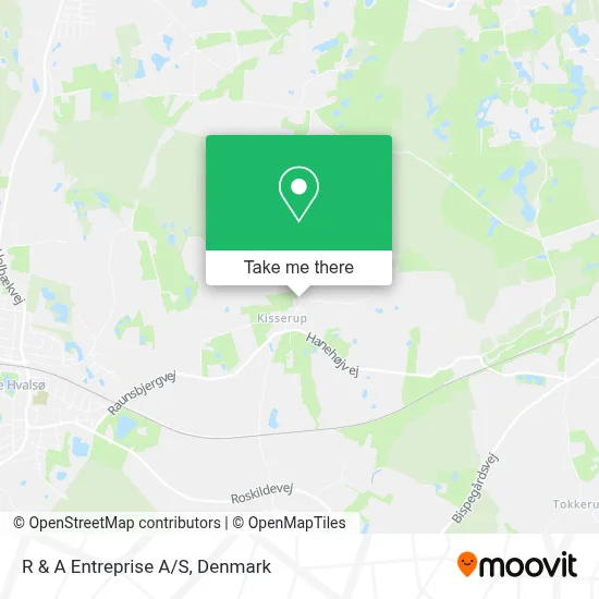 R & A Entreprise A/S map