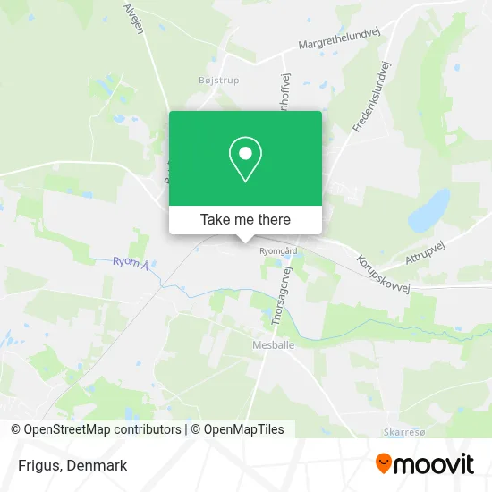 Frigus map