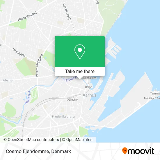 Cosmo Ejendomme map