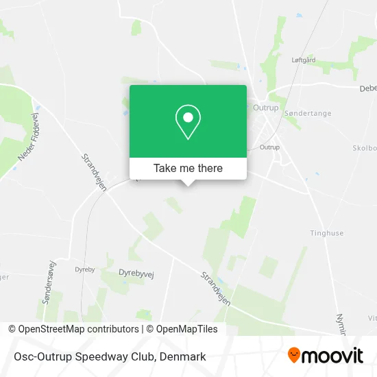 Osc-Outrup Speedway Club map