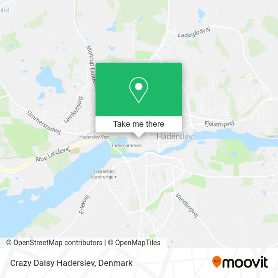 Crazy Daisy Haderslev map