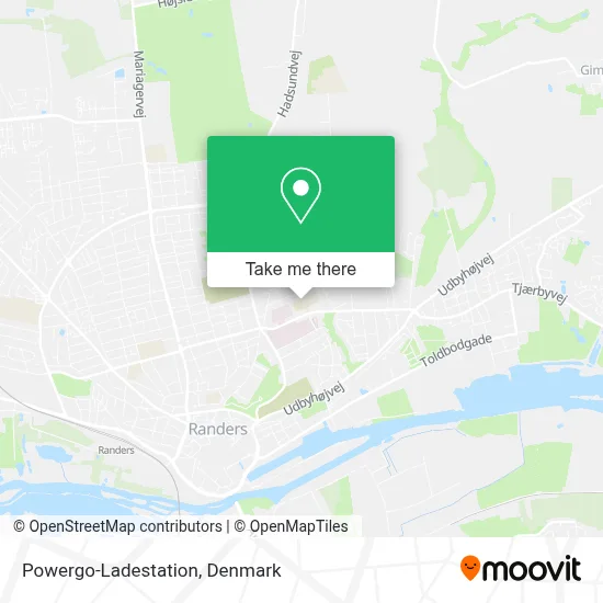 Powergo-Ladestation map