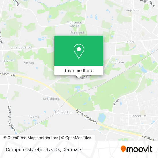 Computerstyretjulelys.Dk map