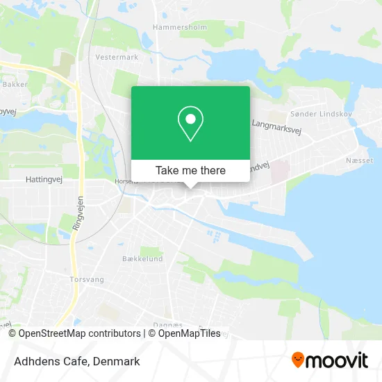 Adhdens Cafe map