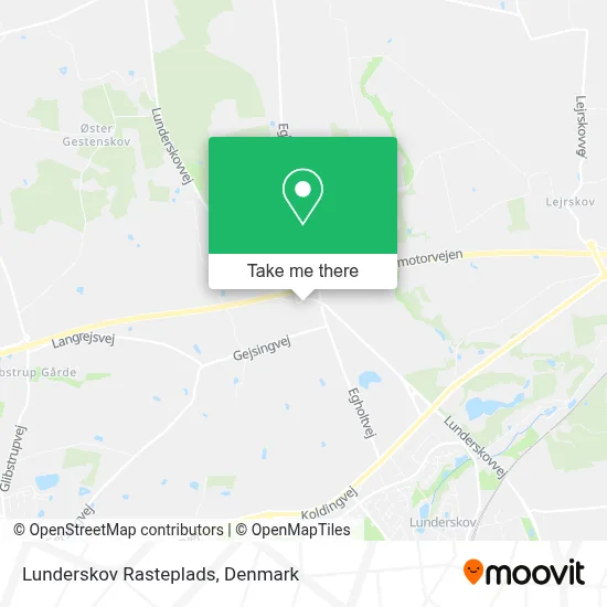 Lunderskov Rasteplads map
