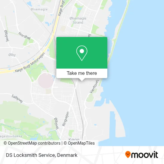 DS Locksmith Service map