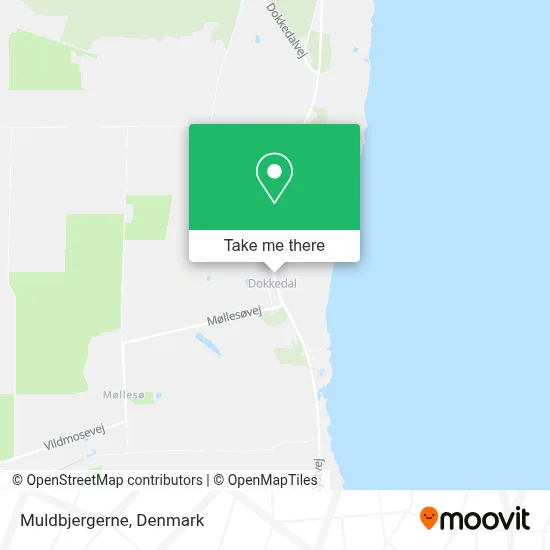 Muldbjergerne map