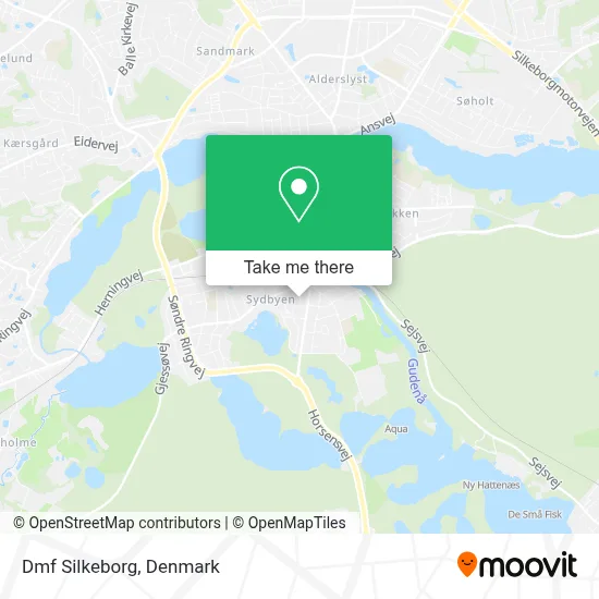 Dmf Silkeborg map